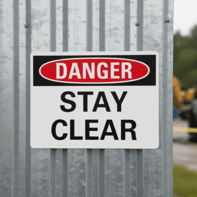 Danger Stay Clear