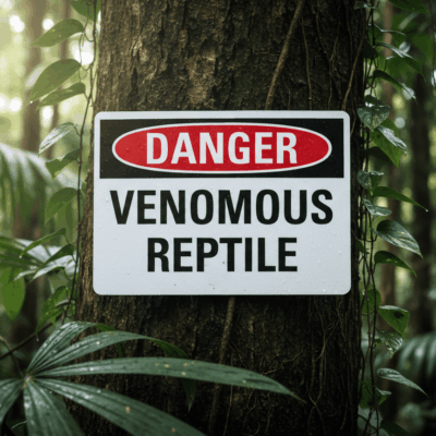 Danger Venomus Reptile