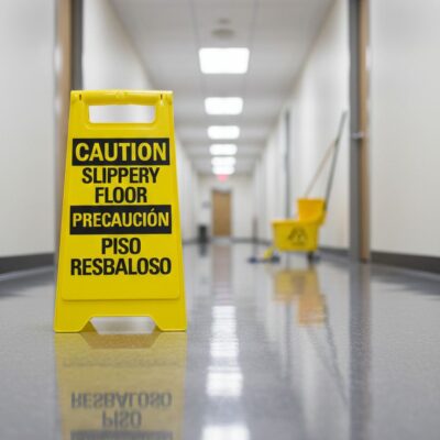 Slippery Floor/Piso Resbaloso