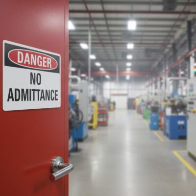 Danger No admittance