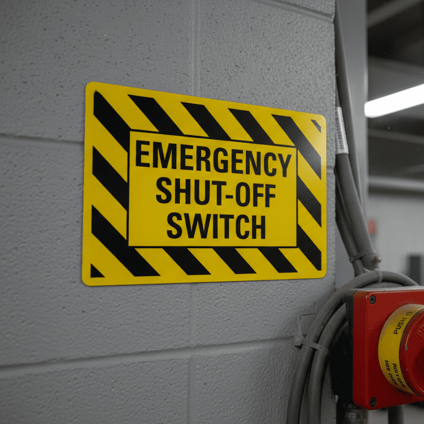 Emergency Shut Off Switch - Image 2