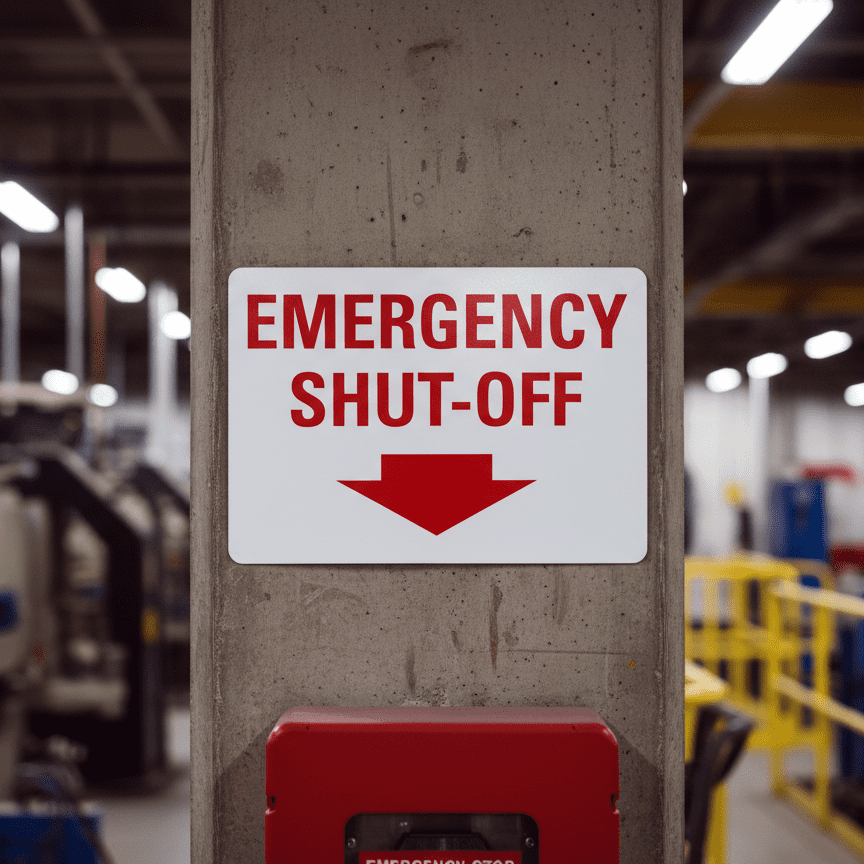 Emergency Shut-Off (Down Arrow) - Image 2