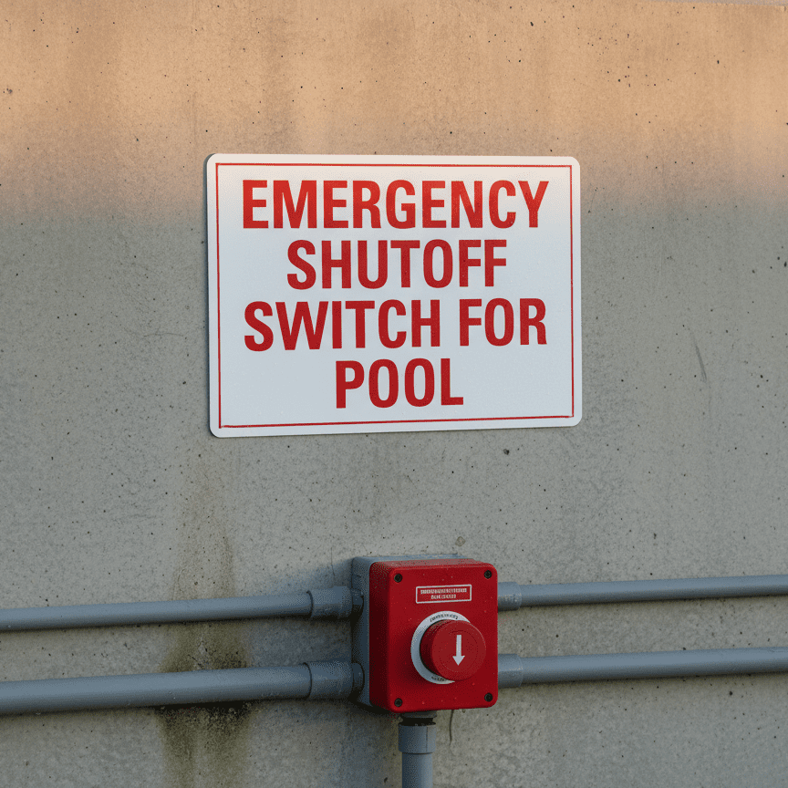 Emergency Shutoff Switch For Pool