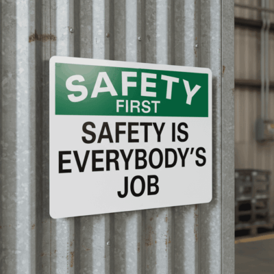 Safety First Safety Is Everybody'S Job