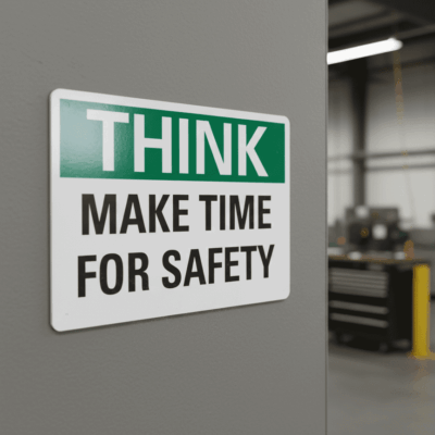 Think Make Time For Safety
