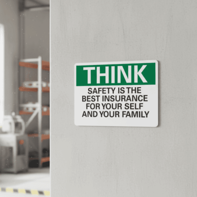 Think Safety Is The Best Insurance For Yourself