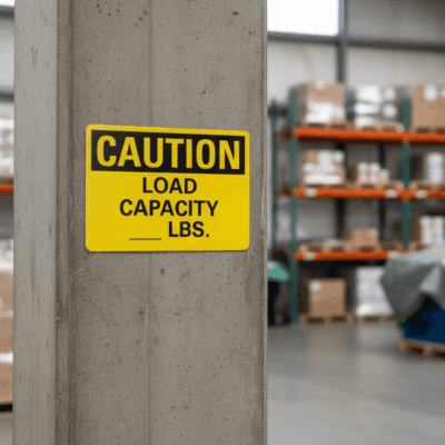 Caution Load Capacity ___ Lbs.