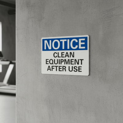 Notice Clean Equipment After Use