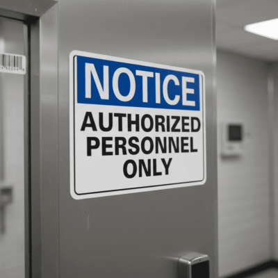 Notice Authorized Personnel Only