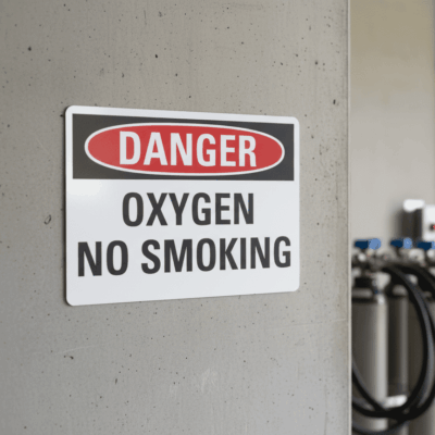 Danger Oxygen No Smoking