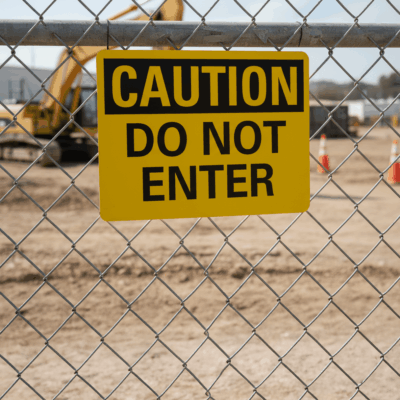 Caution Do Not Enter