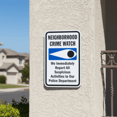Neighborhood Crime Watch (Sym) We Immediately