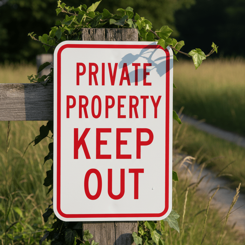 Private Property Keep Out - Image 2