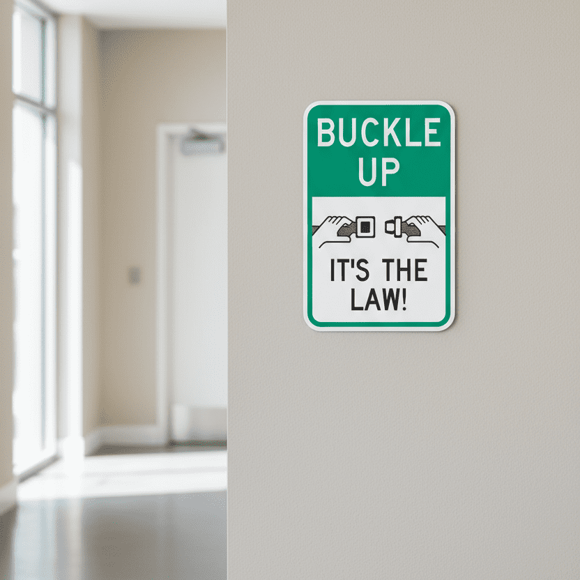 Buckle Up It's The Law! (W/Sym) - Image 2