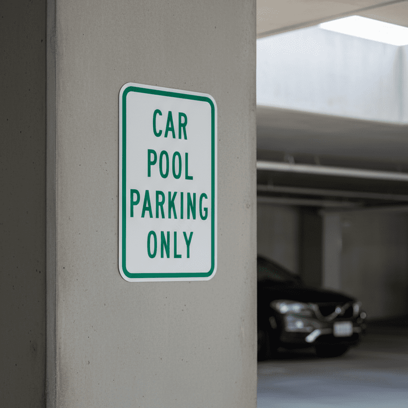 Car Pool Parking Only - Image 2