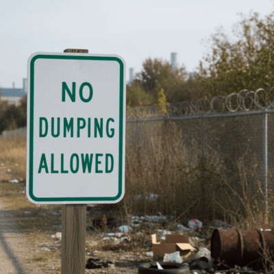 No Dumping Allowed